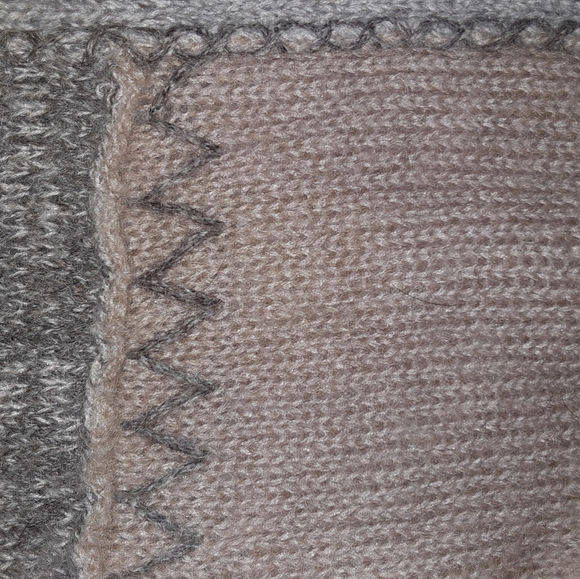 ORVIS Patchwork mohair blend sweater womens sz M - Picture 3 of 6